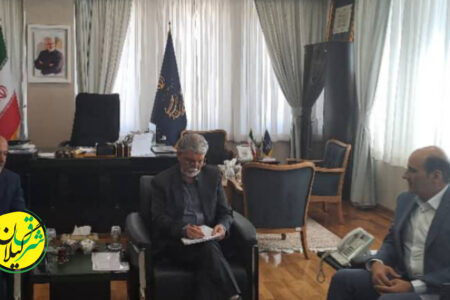 دیدار فرماندار لاهیجان با وزیر فرهنگ و ارشاد اسلامی