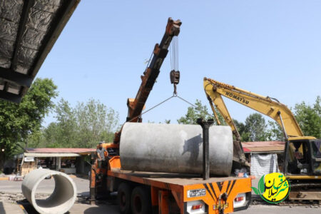 پروژه جمع آوری آب های سطحی گلستان ۳۵ تا ورودی نخجیرکلایه آغاز شد