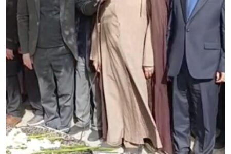 پیکر پروفسور «پیروز» خیر لاهیجی در زادگاهش لاهیجان آرام گرفت