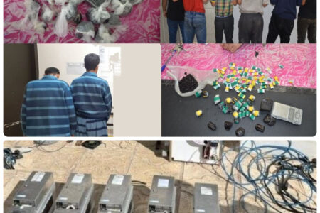 کشف ماینرهای غیرمجاز و اجرای طرح «آرامش در شهر» در لاهیجان